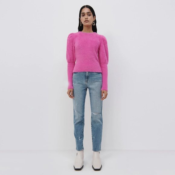 Jonathan Simkhai Pink Mohair Sweater, size Small (Fits XS/S) - Picture 9 of 9